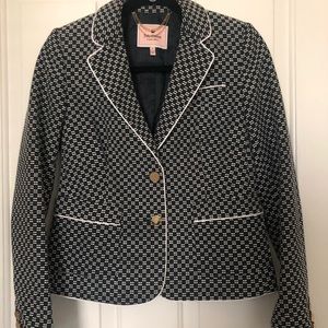 Juicy Couture White and Navy Blazer